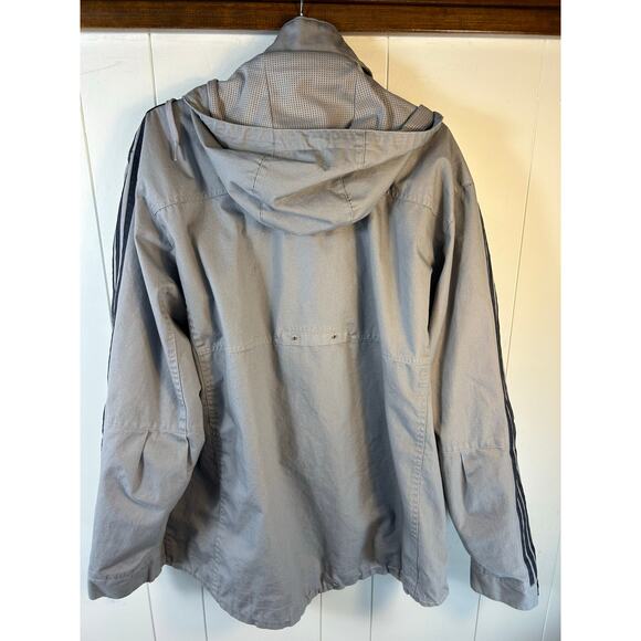 Adidas Gray Mod Oasis Style Coat. Size XL - Picture 2 of 6
